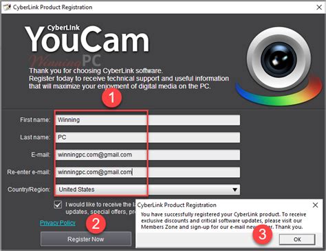 Giveaway: CyberLink YouCam Standard Free License .